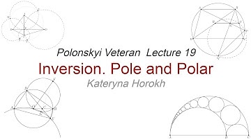 Polonsky Veteran Lecture 11 Inversion Pole and Polar