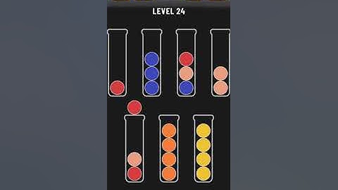 Ball Sort Puzzle Level-24 Walkthrough #Funbraingames || SGA