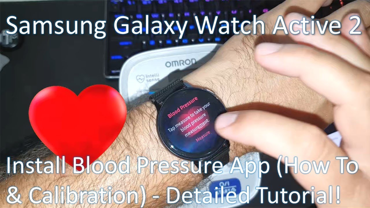 samsung galaxy blood pressure app