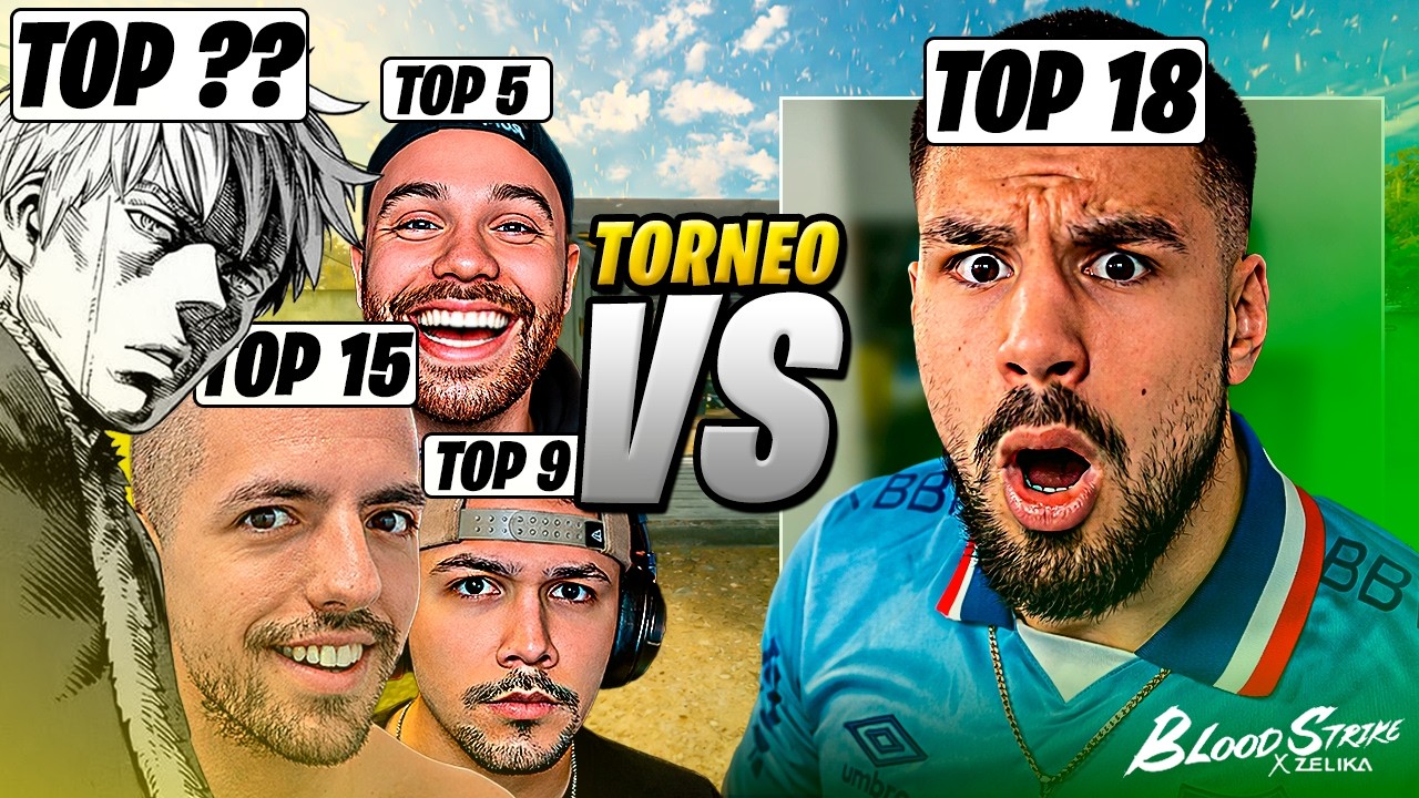 BLOOD STRIKE vs FREE FIRE 🏆 TORNEO por 500$