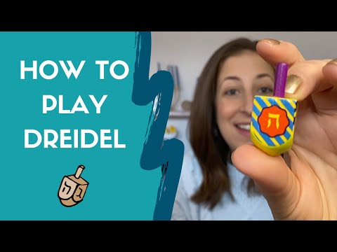 How to Play Dreidel / Hanukkah Dreidel Game Instructions