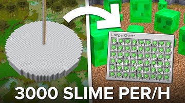Minecraft 1.21+ Beginner Slime Farm - NO Slime Chunks Needed