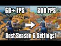 Fortnite Season 6 Settings Guide! - FPS Boost, Colorblind Modes, & More!