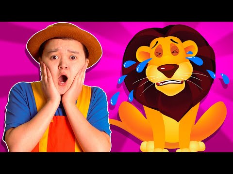 The Boo Boo Animals CRY | Tigi Boo Kids Songs