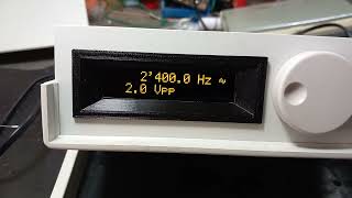 30.06.2023 Box Assembly AD9833 DDS Precision Function Generator & Calibration