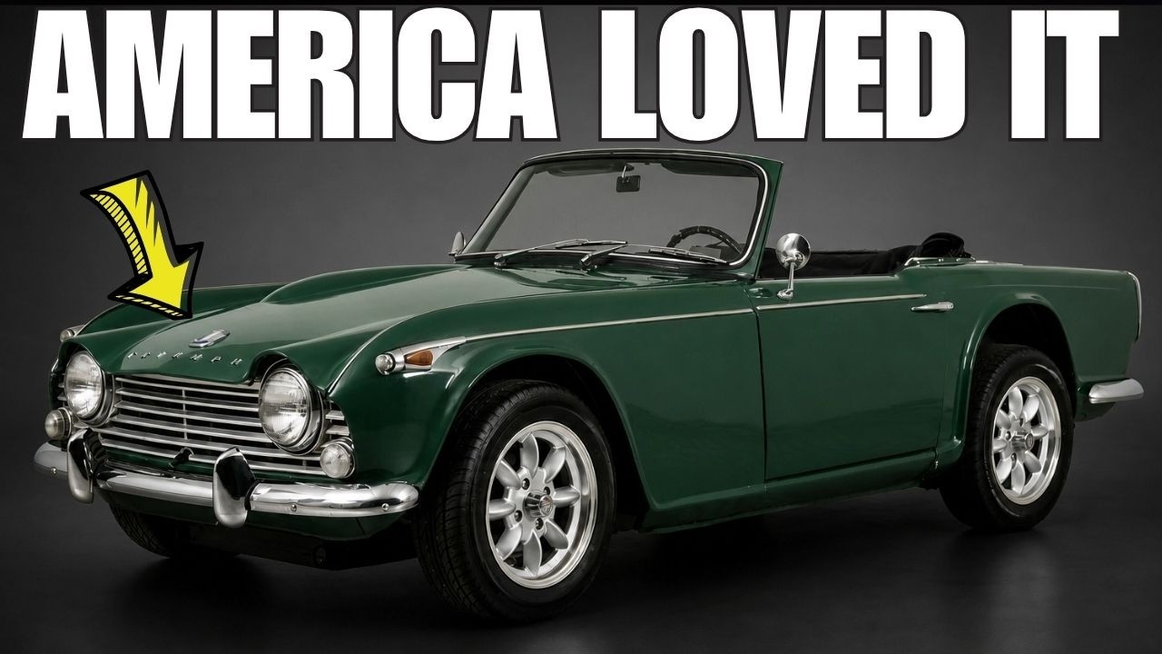 Triumph TR4: The Sports Car America Loved Before Britain Lost Its