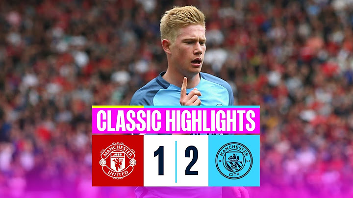 Classic Highlights! | United 1-2 City | PEP WINS HIS FIRST MANCHESTER DERBY