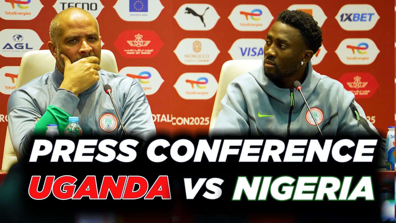 UGANDA VS NIGERIA - AFCON 2025 - PRESS CONFERENCE