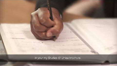 01 myStudies@Unisa Welcome