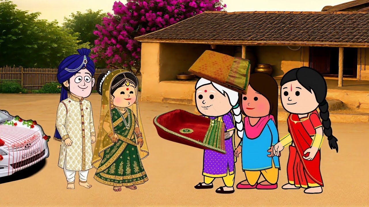 सौतेली सास के चलते घर बिगड़ा, क्या अपना क्या पराया #comedy #funny #animation #divyadeepsonycartoon ❤️