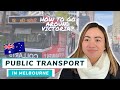 Public transport in melbourne victoria  how to go around victoria  rse