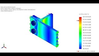 Tutorial Solidworks Analisi Statica Connessione con Bullone