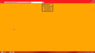 Chapter 19 Create the Table in HTML