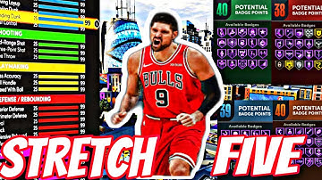 RARE STRETCH BIG BUILD!!! Best Center Build NBA 2k22 Next Gen.