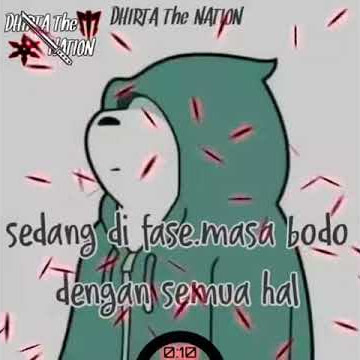 Status Wa ~ Masa Bodoh Dengan Semua Hal (Story Wa)