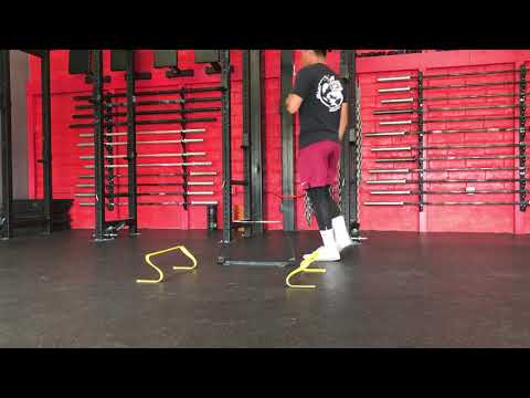 Multi-Direction Hurdle Jump to Lateral Bound
