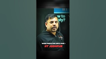 Now IIT jodhpur📈 #vedantu #VED #iitjodhpur #viralshorts #study #education