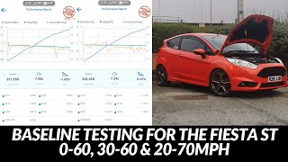 How fast can a Fiesta ST hit 60mph?! - Baseline performance testing with Dragy!