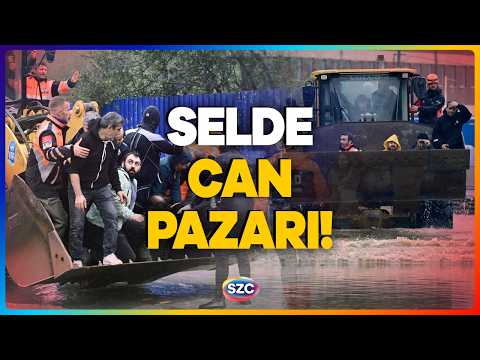 Ayazağa Under Water: People Stranded in Factories! First Images from the Struggle for Survival