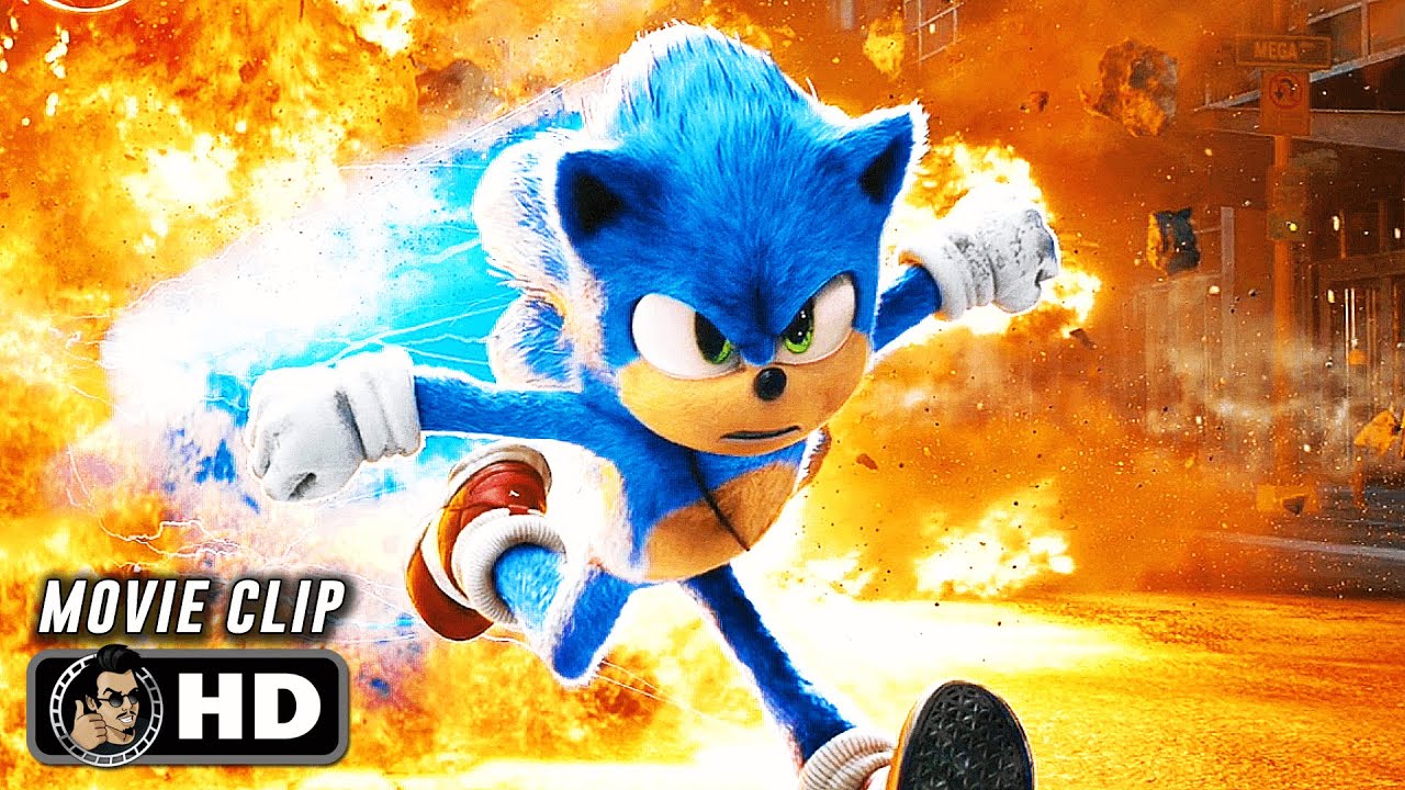 New 'Sonic' Movie Poster Shows The Hedgehog Racing Into Action