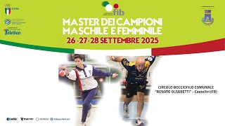 Master dei Campioni AM AF - Semifinali | Castelliri 2025 - Bocce Raffa