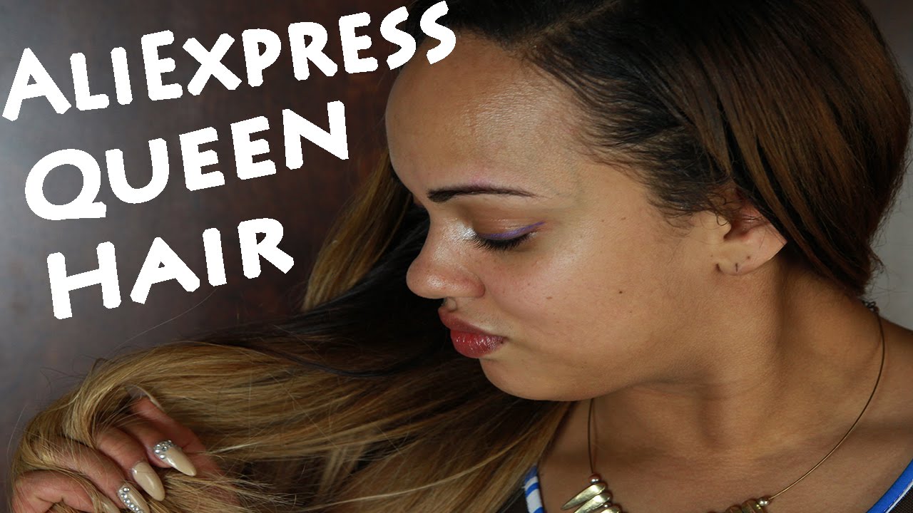 AliExpress Queen Hair Install Review //Virgin Brazilian Silky Straight