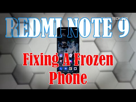 How To Unfreeze A Frozen Redmi Note 9 | Froze After Update 2021