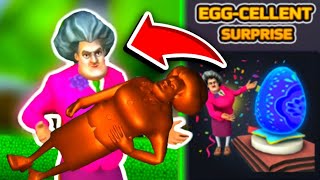 ⁣SCARY TEACHER 3D! EGG-CELLENT SURPRISE! Trouble in Paradise! Special Chapter! Gameplay - Walkthrough