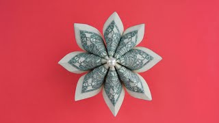 My MONEY FLOWER | Modular Dollar Origami for Graduation Lei | Tutorial DIY by NProkuda