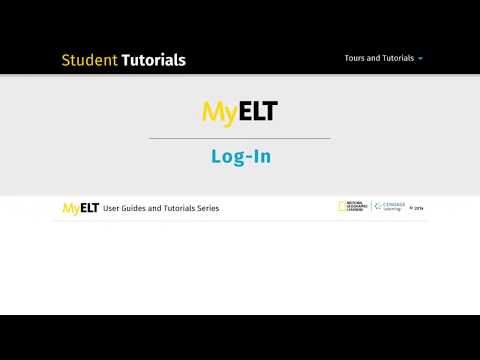 MyELT Log-In Student