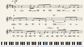 The Black Velvet Band [lead sheet]