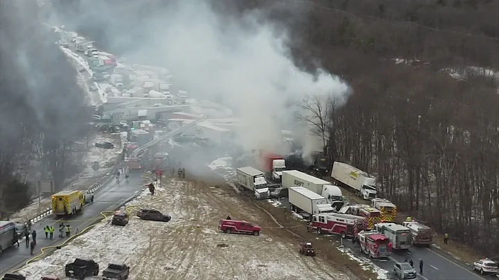5 dead in I-81 pileup in Schuylkill, NB detour continues