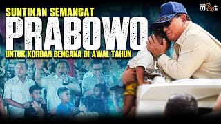 PRESIDEN PRABOWO MENYONGSONG TAHUN BARU 2026 BERSAMA WARGA TERDAMPAK BENCANA DI LOKASI PENGUNGSIAN