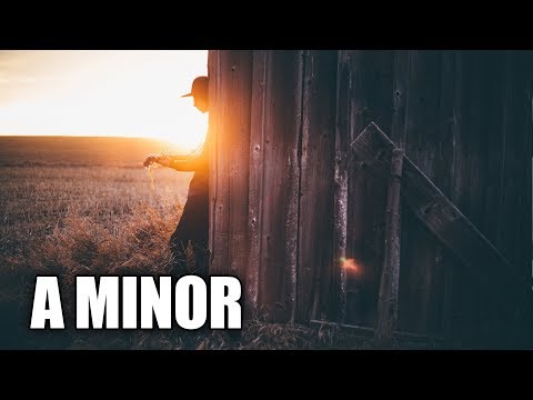 Soft Acoustic Guitar Backing Track In A Minor | Summer Days