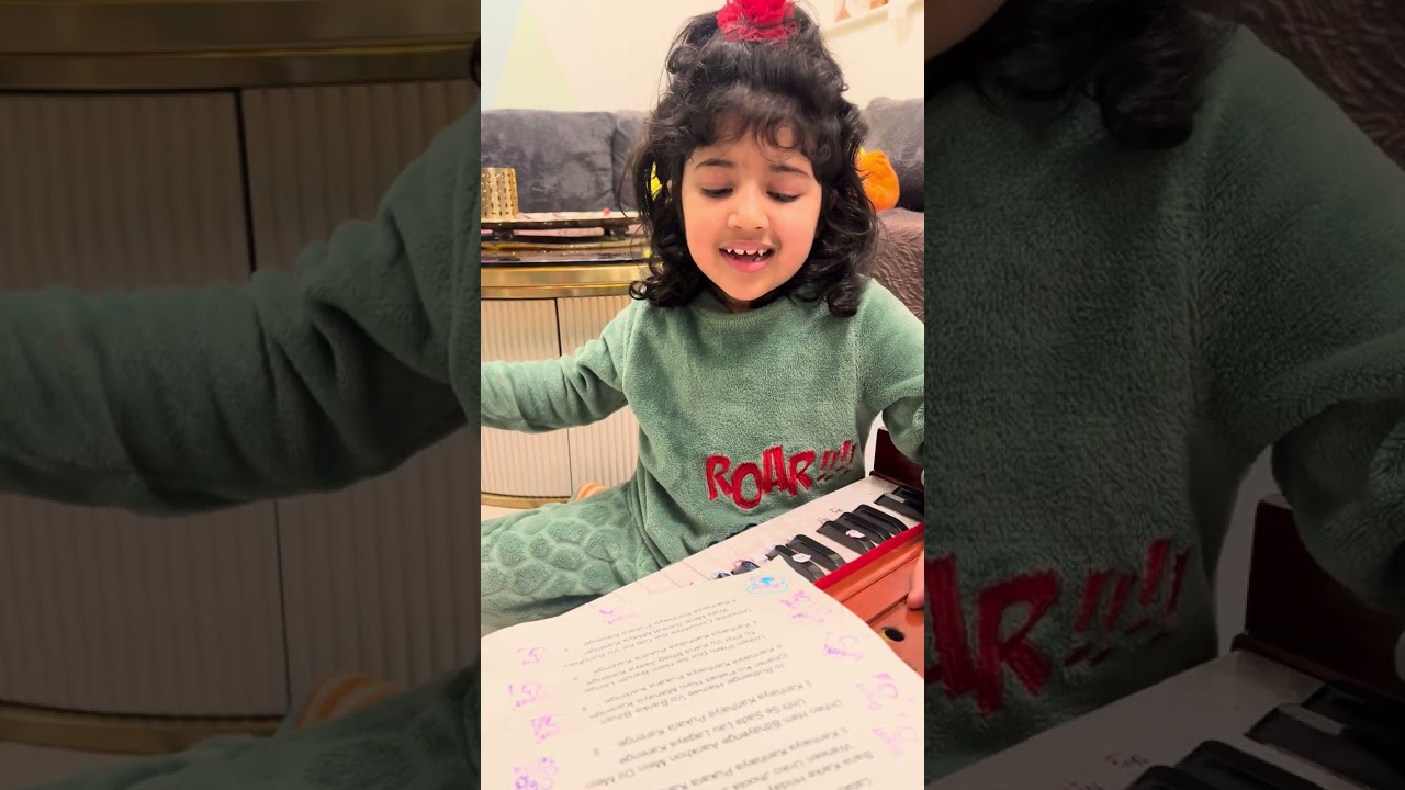 Trying to learn Kanhaiya Kanhaiya Pukara Karenge 🫶🏻 @littlekuku 