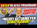 Karamollaoğlu Süleyman Soylu'ya bu kez çok ağır konuştu! "İmzayı getirmeyen şerefsizdir!"