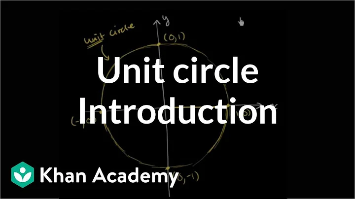 Introduction to the unit circle | Trigonometry | Khan Academy