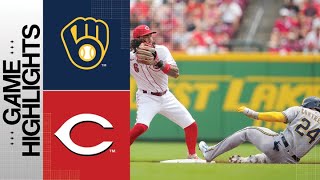 Brewers vs. Reds Game Highlights (7\/16\/23) | MLB Highlights