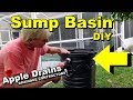 Add a Backyard Sump Basin and Sump Pump