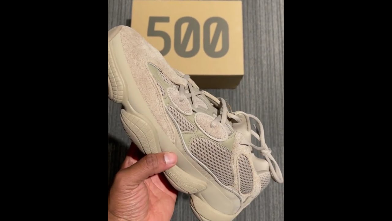 Early Look At Yeezy 500 Taupe Light