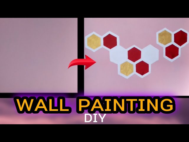 Wall painting idea  | DIY | Ashu's creation class=