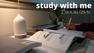 2 Hour Study With Me | Lofi + Rain 🌧 Pomodoro 25/5 by Jay Studies 5,874 views 2 months ago 2 hours