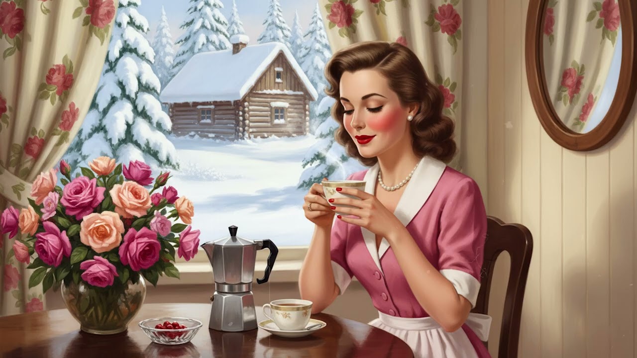 Cozy Morning: Warm Vintage Music Playlist for Breakfast and a Good Mood 😊