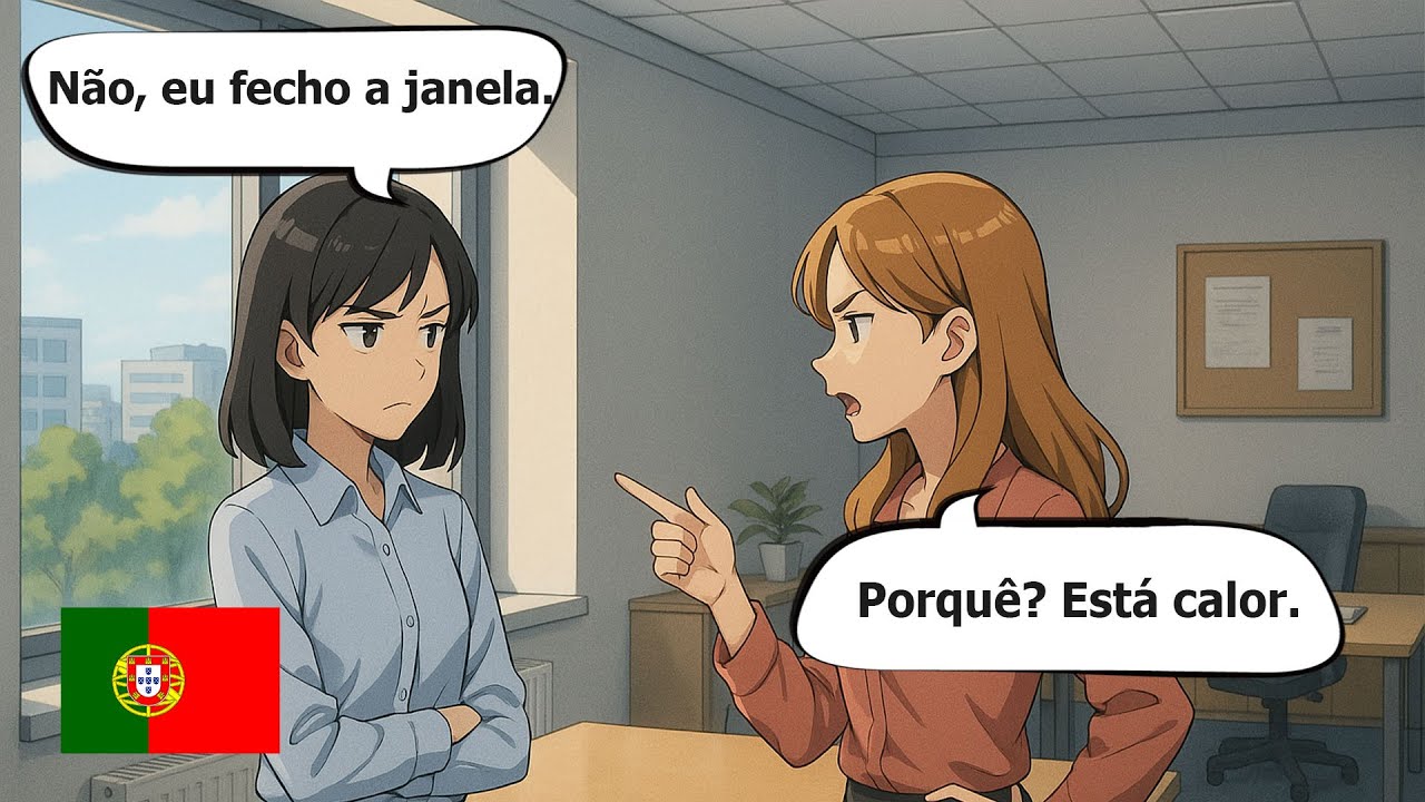 20 минут простых повседневных диалогов – диалоги на португальском для начинающих