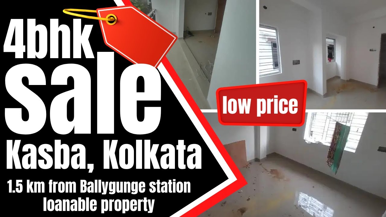 4bhk flat Sale Kasba kolkata ballygunge station is just 1.5 km brand