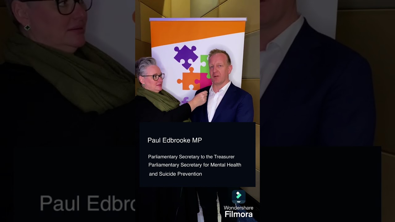 Ambassador Fiona te Wierik speaks with Paul Edbrooke MP