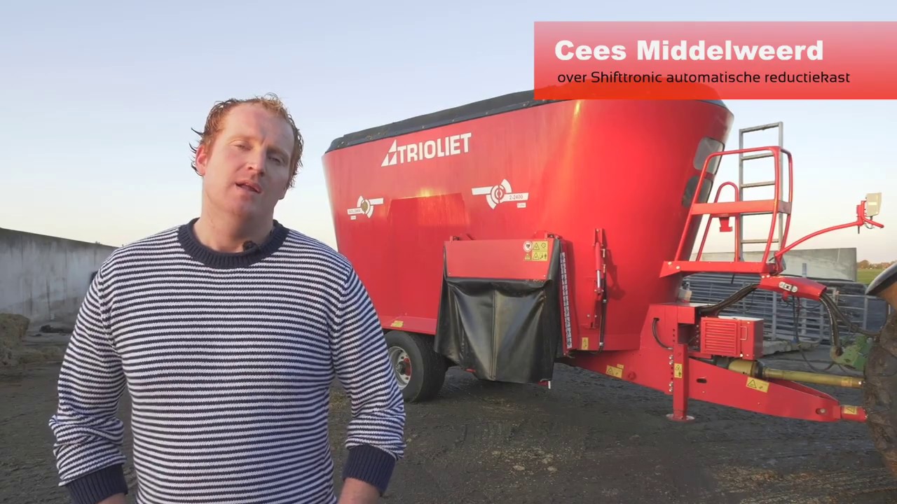 Melkveehouder Cees Middelweerd bespaart 25% diesel dankzij de Shifttronic automatische reductiekast