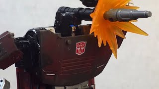 Sideswipe Stop Motion Test | Transformers Animation