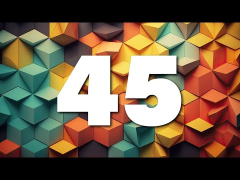 [ 0:45 ] Geometric countdown timer