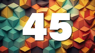 [ 0:45 ] Geometric countdown timer
